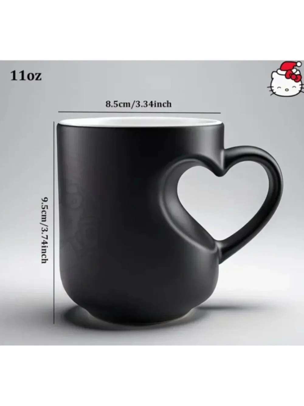 Hello Kitty Color Changing Cup Heat Magic Ceramic Coffee Mug 11oz Christmas Gift